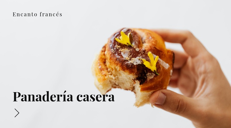 Recetas de repostería caseras Creador de sitios web HTML