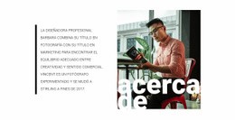 Acerca Del Coach Empresarial - Diseño De Sitio Web De Descarga Gratuita