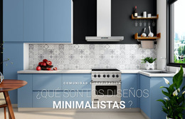 Diseño Minimalista En Interior - Plantilla Joomla 2024