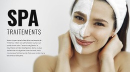 Traitements Spa - Website Creation HTML