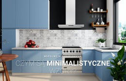 Minimalistyczny Design We Wnętrzu - HTML Website Creator