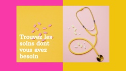 Les Soins Dont Vous Avez Besoin - HTML Web Page Builder