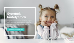 Gyermek Tanfolyamok – Exkluzív WordPress Téma