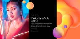 Design Je Způsob Života – Kreativní Víceúčelová Šablona