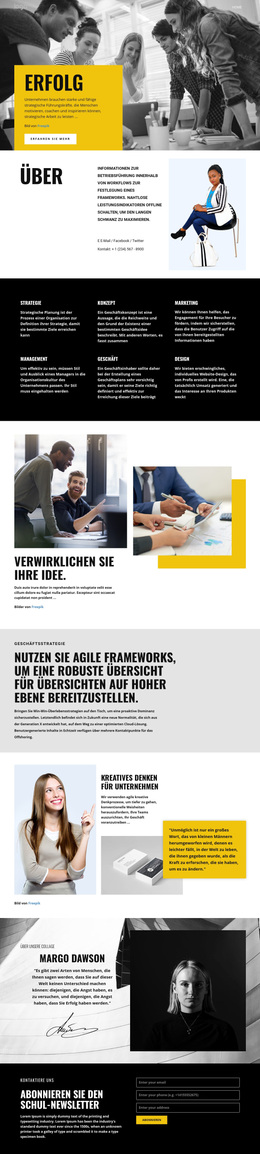 Fähige Leute In Unternehmen – Kostenlos Herunterladbares WordPress-Theme