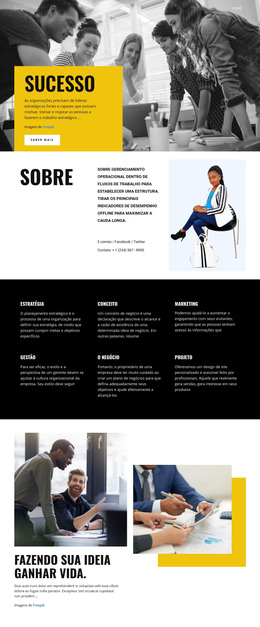 Pessoas Capacitadas Em Negócios - Tema WordPress Para Download Gratuito