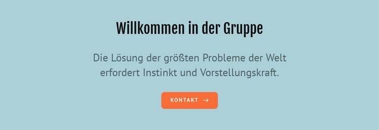 Willkommen in der Gruppe Website-Modell