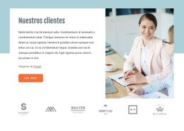 Acerca De Nuestros Clientes: Creador De Sitios Web Creativo Y Multipropósito