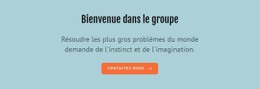 Bienvenue Dans Le Groupe - Conception De Site Moderne