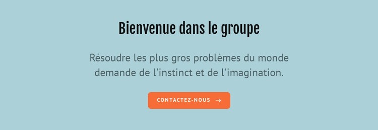 Bienvenue dans le groupe Conception de site Web