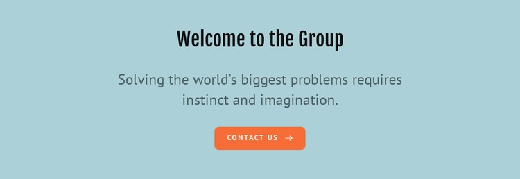 Welcome to the group Homepage Design