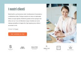 Sui Nostri Clienti - Tema WordPress Premium
