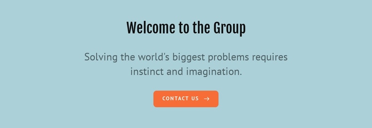 Välkommen till gruppen Html webbplatsbyggare