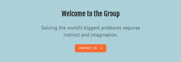 Free CSS For Welcome To The Group