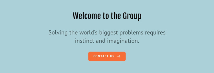 Welcome to the group Template