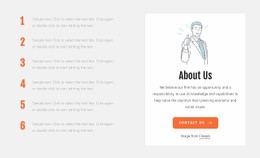 We Build A Better Tomorrow Web Page Design