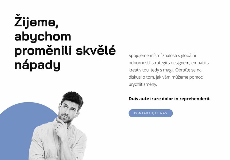 Generování nápadů Šablona CSS