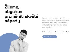 Generování Nápadů – Responzivní HTML5 Šablona