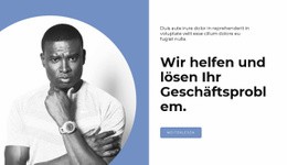 Hilft Probleme Zu Lösen - Professionelles Website-Modell