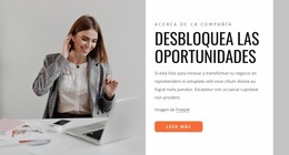 Desbloquea Tus Oportunidades - Plantilla Joomla Responsiva