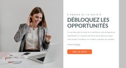 Conception Du Site Pour Débloquez Vos Opportunités