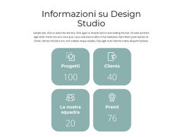 Risultati Dell'Anno - Mockup Di Sito Web Pronto Per L'Uso