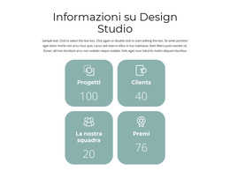 Risultati Dell'Anno - Modello Di Sito Web Reattivo
