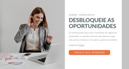 Desbloqueie Suas Oportunidades - HTML Ide