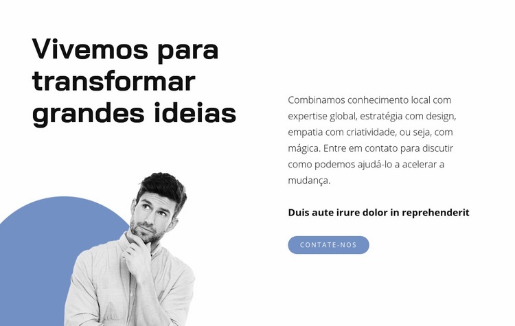 Gerando ideias Design do site