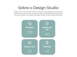 Resultados Do Ano -Maquete De Site Pronta Para Usar