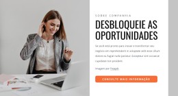 Desbloqueie Suas Oportunidades Modelo De Site CSS