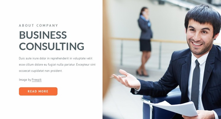 Innovation and leadership Squarespace Template Alternative