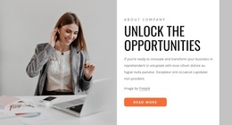 Free CSS For Unlock Your Opportunities