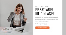 Fırsatlarınızın Kilidini Açın - Açılış Sayfası Şablonu