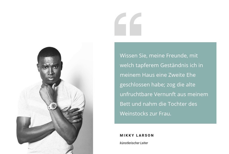 Feedback zum Designer Website design