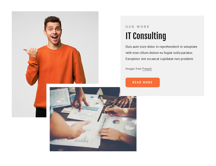 It consultants HTML5 Template