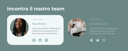 Team Di Gestione - Miglior Design Del Modello Di Sito Web