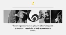 Vijf Foto'S En Tekst - Online HTML Generator