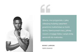 Responsywny HTML Dla Opinie O Projektantce