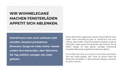 Zwei Textblöcke - Responsive Website-Vorlagen
