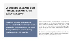 Mest Kreativ Design För Två Textblock