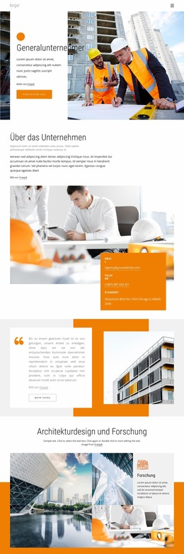 Full-Service-Generalunternehmer Webdesign