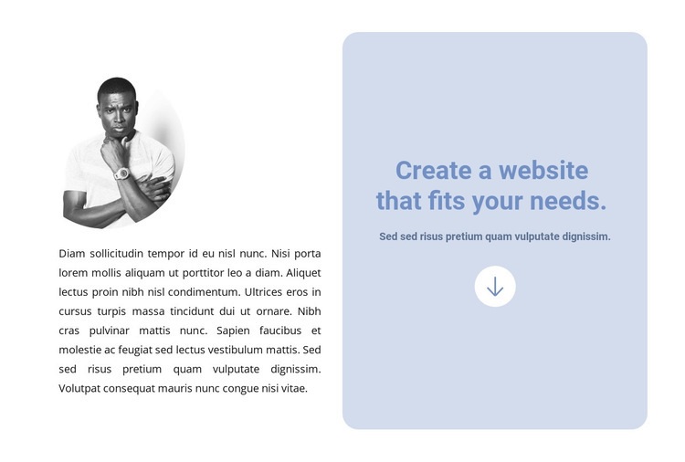 Creating a simple website Homepage Design