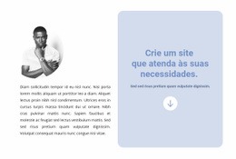 Construtor De Sites Mais Criativo Para Criação De Um Site Simples