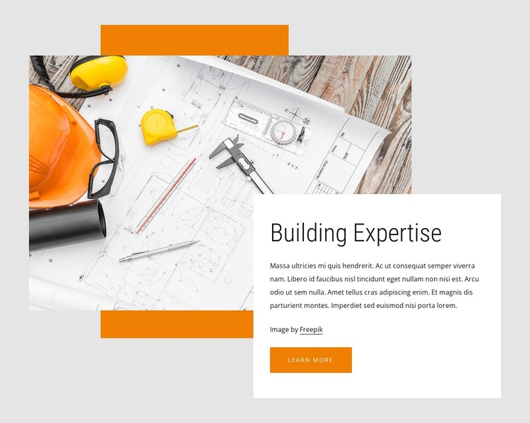 Building consulting CSS Template