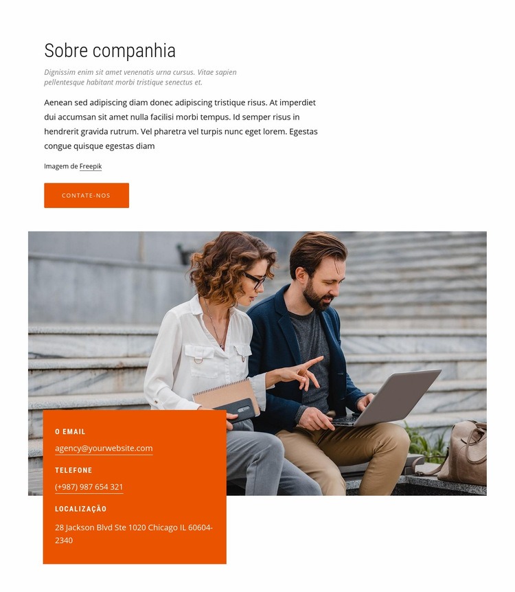 Nós projetamos escritórios Design do site