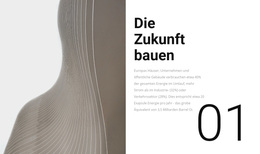 Kosmische Formen – Drag & Drop-WordPress-Theme