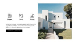 Bina Şirketi Özellikleri Için Web Sitesi Ilhamı