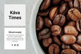 Zrna Nejlepší Kvality – Šablona HTML A CSS