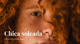 Chica Soleada - Creador Web